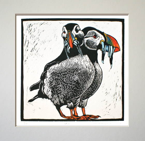 puffin print